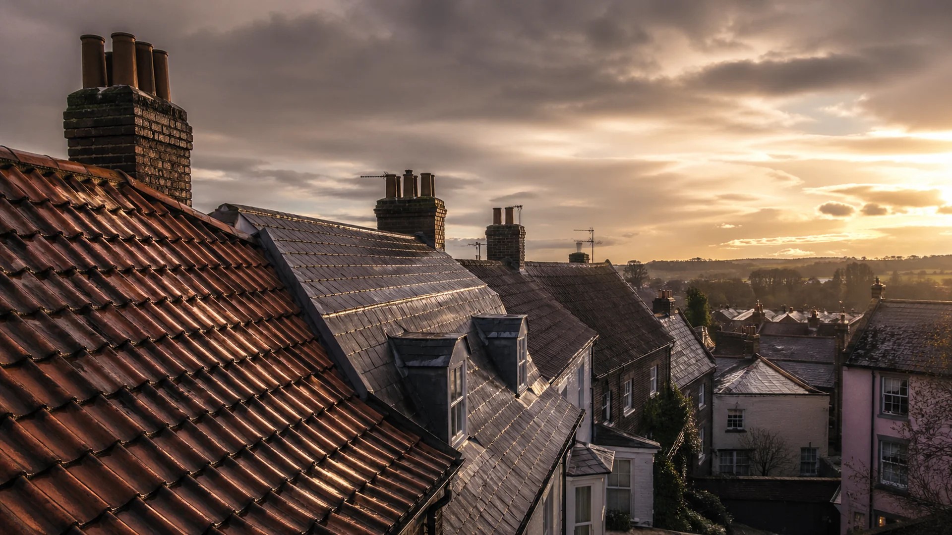 Suffolk pitched roofs